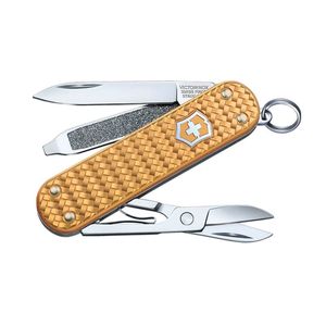 Navaja Victorinox Classic Precious Alox 58 Mm Dorado