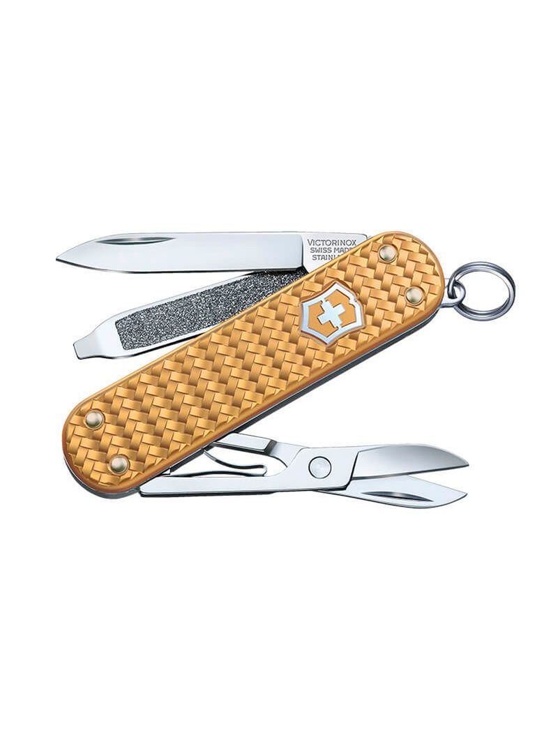Victorinox-Classic-Sd-Precious-Alox-58-Mm-Brass-Gold-Unisex-1