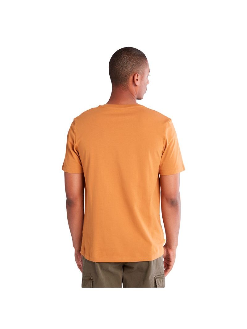Timberland-Stack-Logo-Tee-A5ZH1P57-Naranja-Talla-L-3