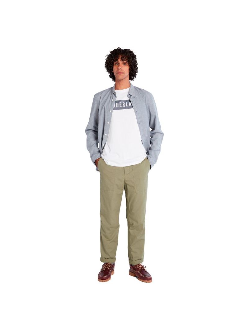 Timberland-Ss-Brand-Tee-A2GD8100-Blanco-de-Hombre---Talla-L-5