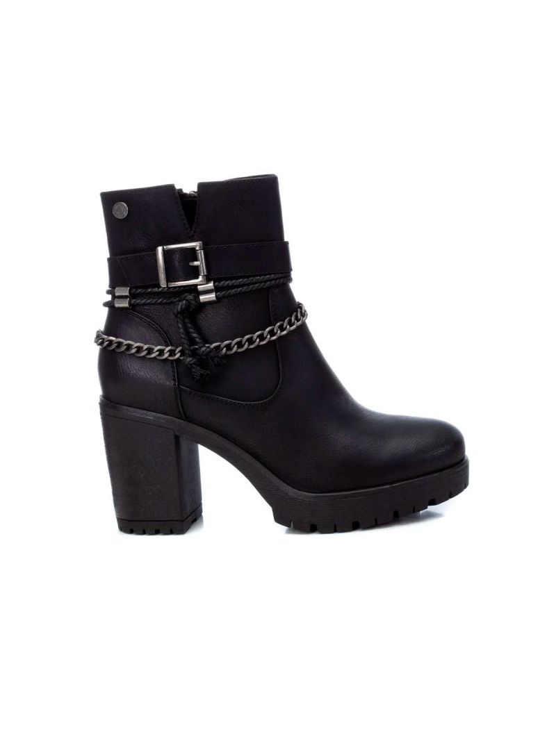 Refresh Bota Taco Alto 170125-01 Negro calce 36-1