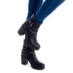 Refresh Bota Taco Alto 170125-01 Negro calce 36-4