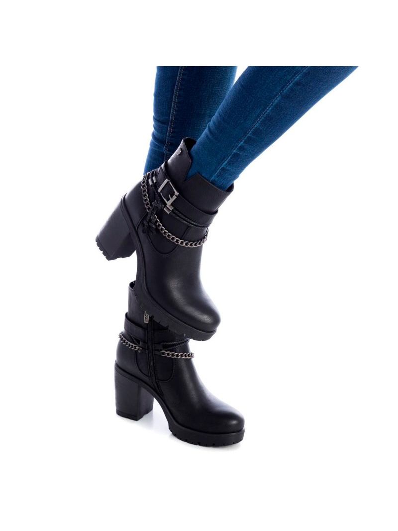 Refresh Bota Taco Alto 170125-01 Negro calce 36-4