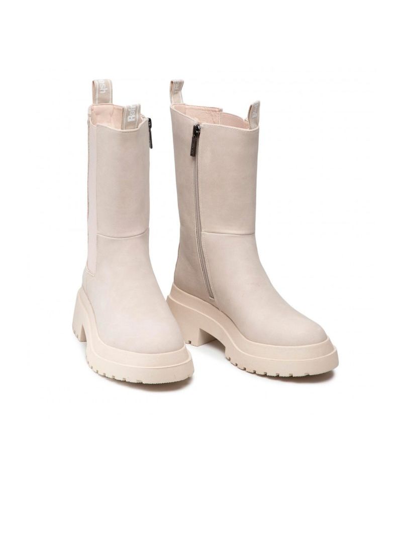 Refresh Bota Taco Bajo 76068-015 Blanco Hielo Calce 36-2
