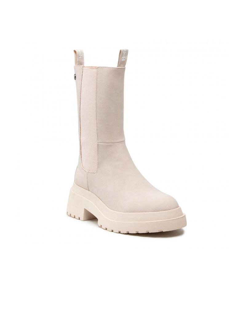 Refresh Bota Taco Bajo 76068-015 Blanco Hielo Calce 36-3