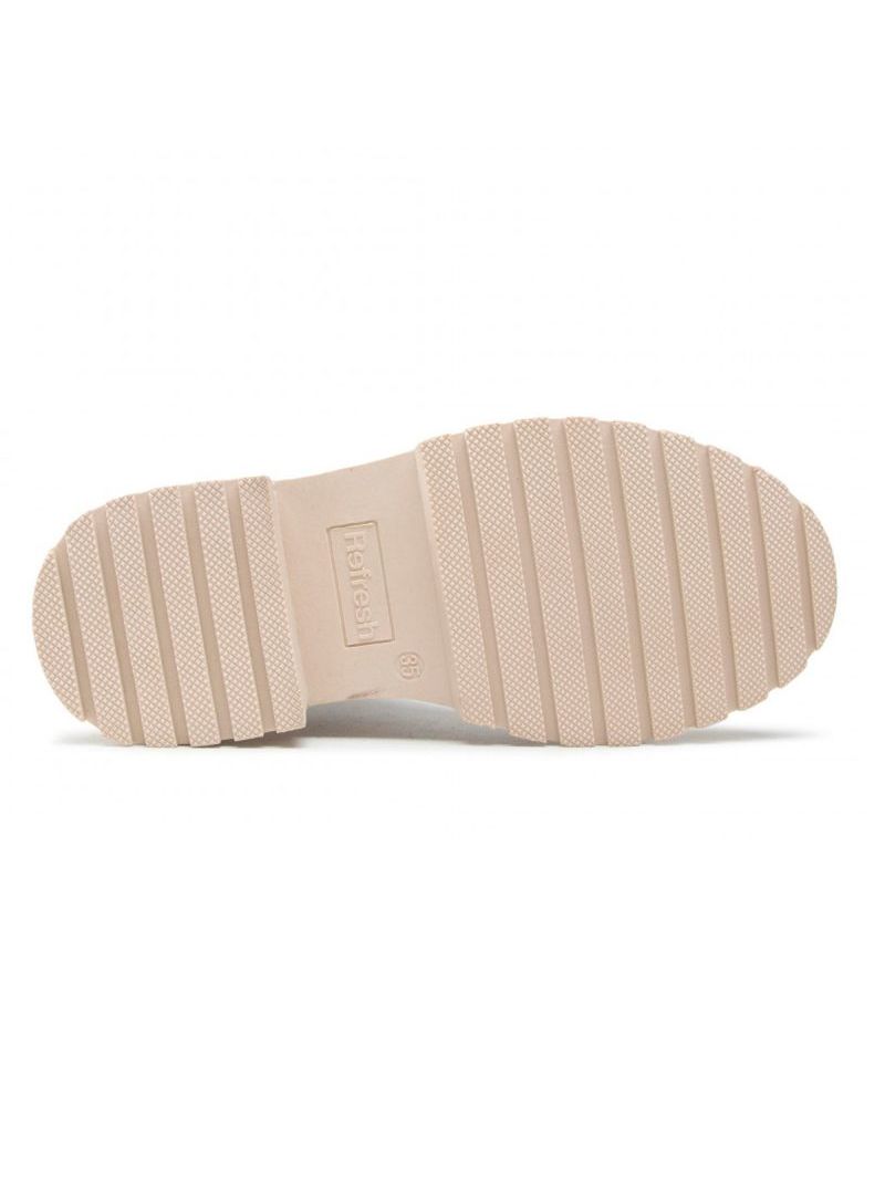 Refresh Bota Taco Bajo 76068-015 Blanco Hielo Calce 36-4