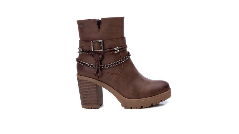 Bota Refresh Mujer Taco Alto Marr n Oscuro My Shuzz Tienda