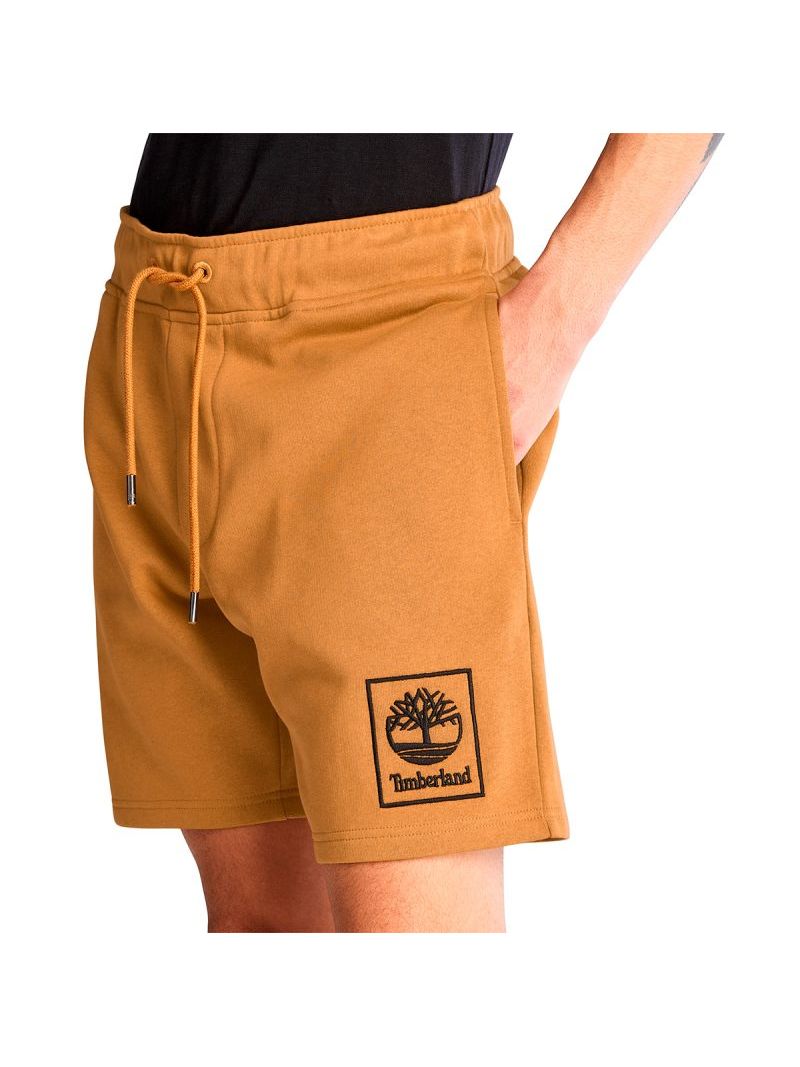 Timberland-Stack-Logo-Swtshort-A5TEHP47-Hombre-Naranja---Talla-L-1