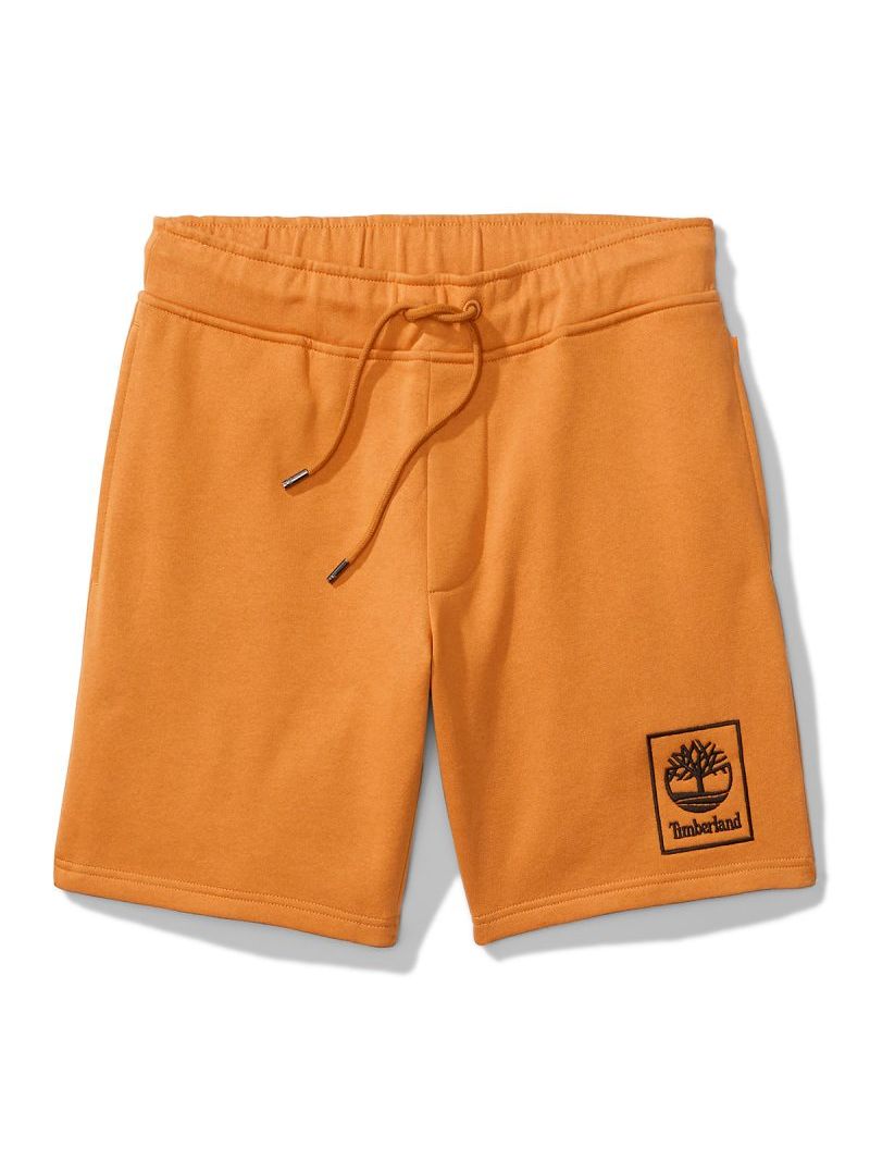 Timberland-Stack-Logo-Swtshort-A5TEHP47-Hombre-Naranja---Talla-L-2