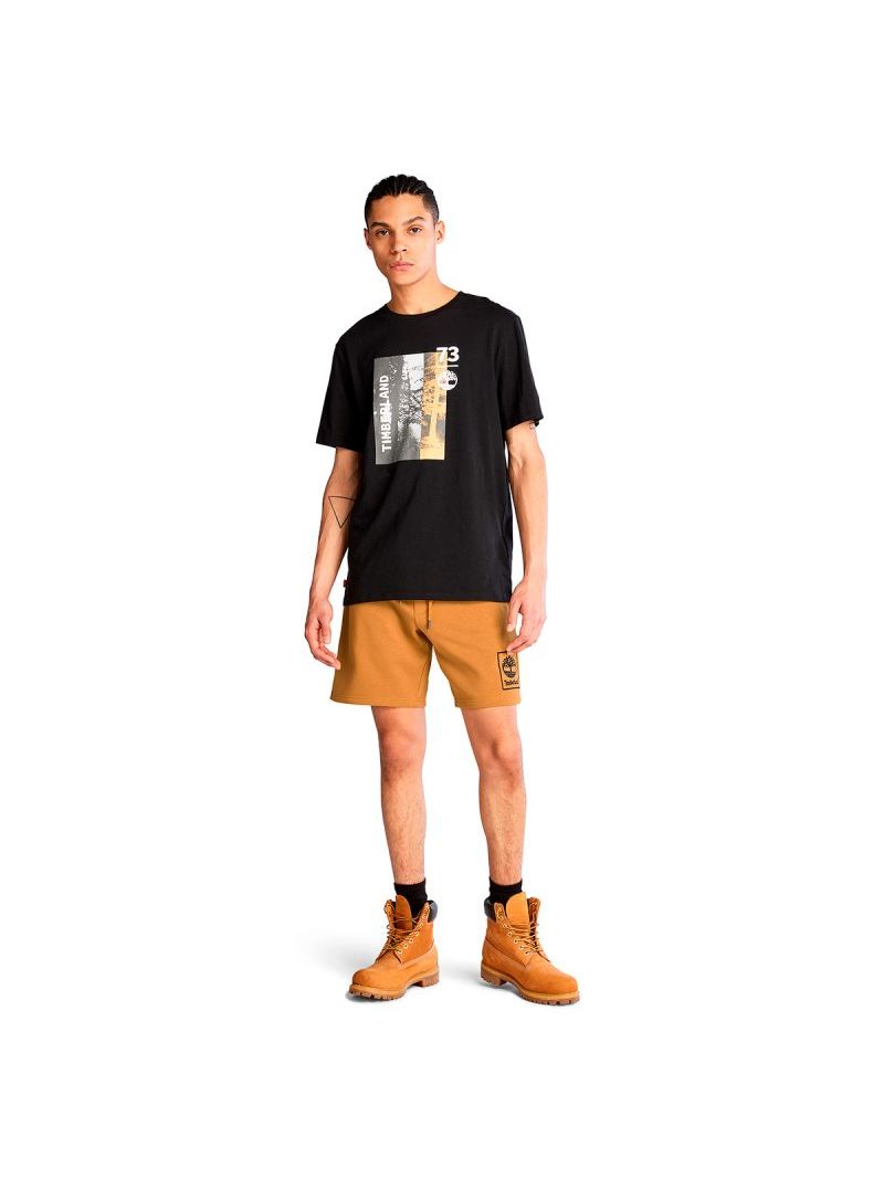 Timberland-Stack-Logo-Swtshort-A5TEHP47-Hombre-Naranja---Talla-L-5