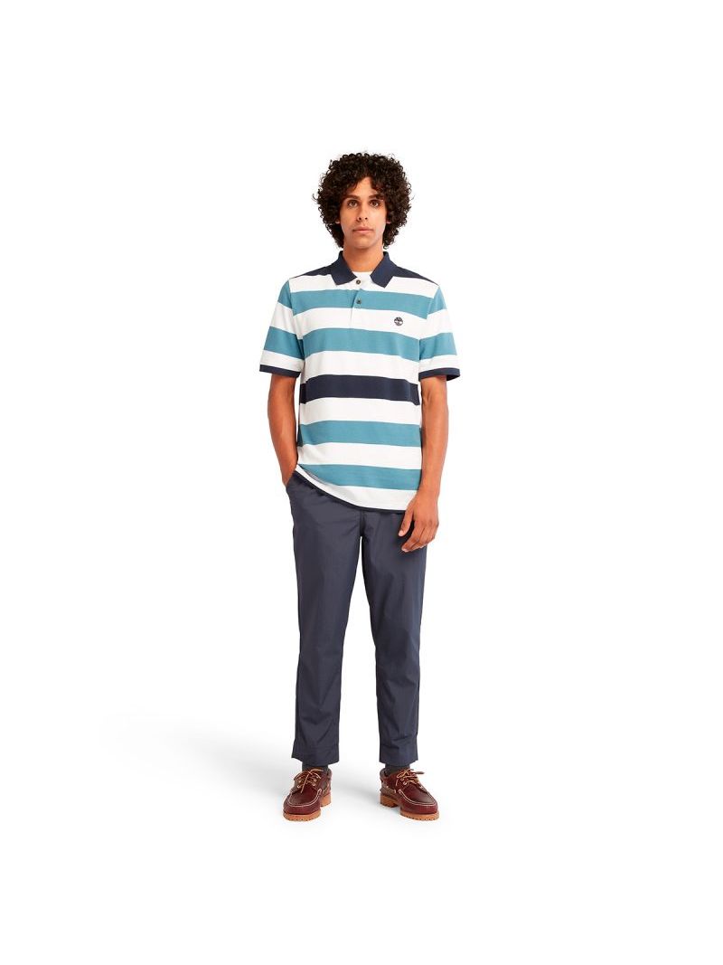 Timberland-Ss-Stripe-Pique-Polo-A2EC4DK1-Hombre-Azul---Talla-L-4