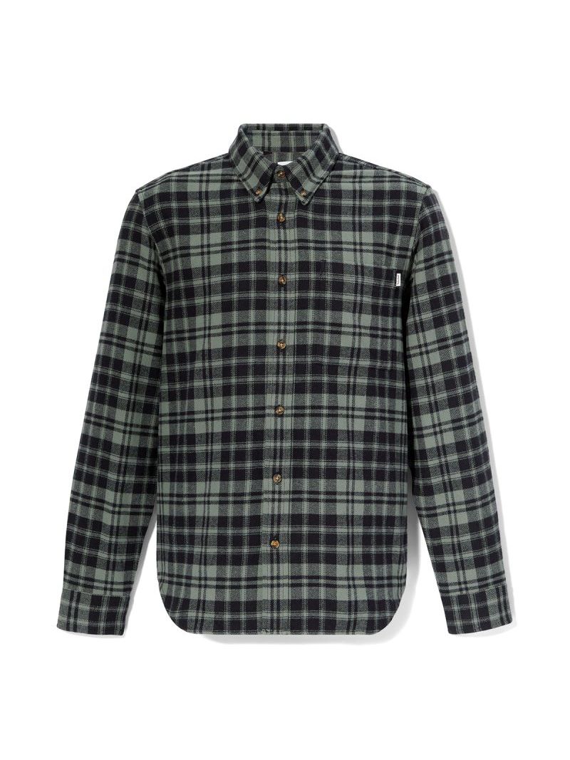 Timberland-Ls-Heavy-Flannel-Check-Shirt-A5Y75CY9-Hombre-Gris-Oscuro---Talla-L-1