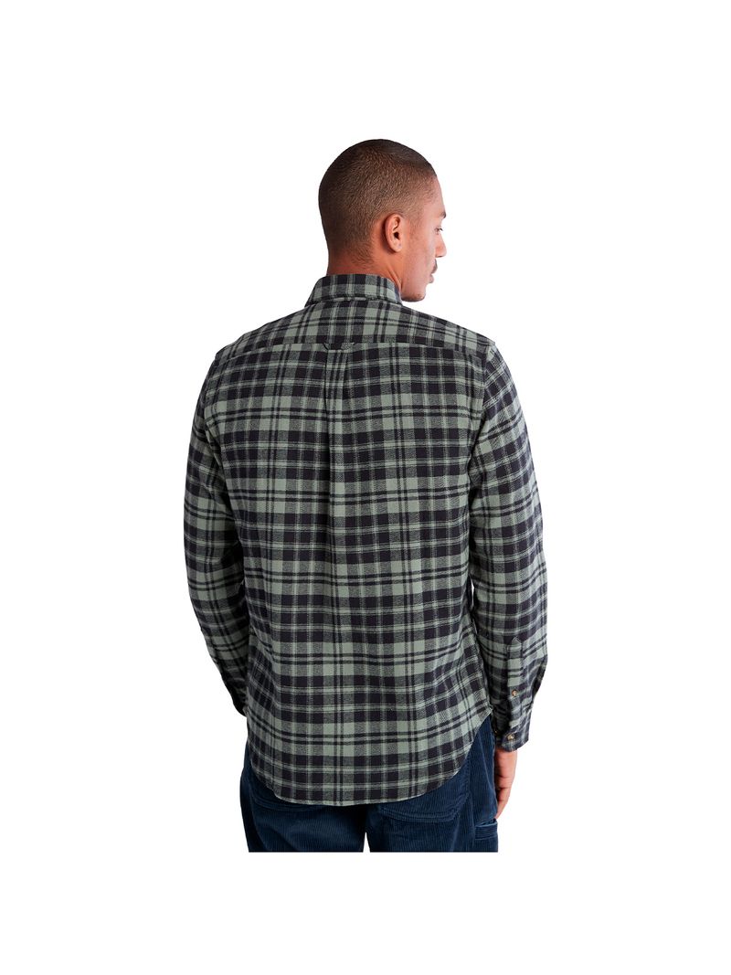 Timberland-Ls-Heavy-Flannel-Check-Shirt-A5Y75CY9-Hombre-Gris-Oscuro---Talla-L-3