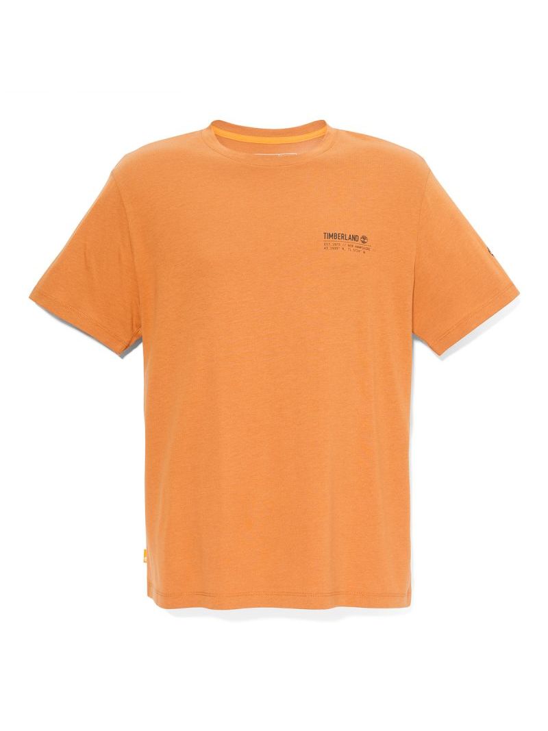 Timberland-Ss-Refibra-Tee-A5U71P47-Hombre-Naranja---Talla-L-3