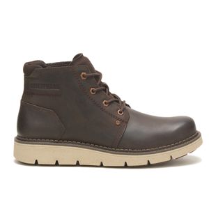 Bota Cat Hombre Covert Mid Wp Marrón