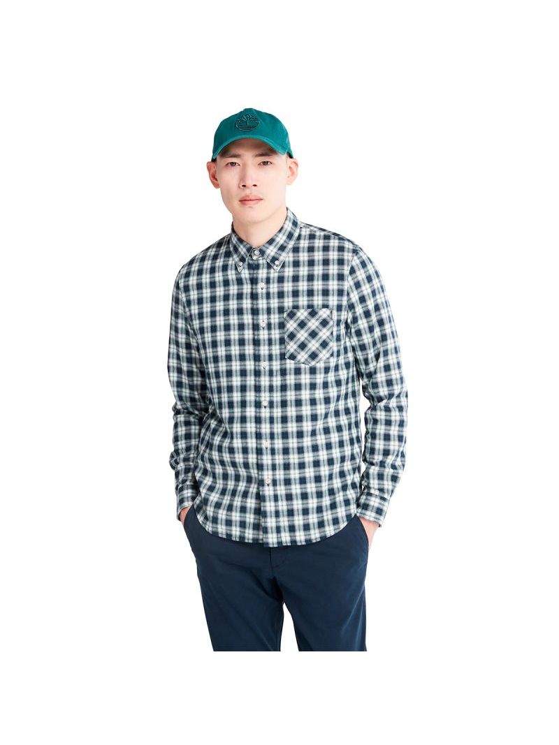 Timberland-Camisa-Herngbon-Flannel-Check-A5QQRB68-Hombre---Talla-L-1