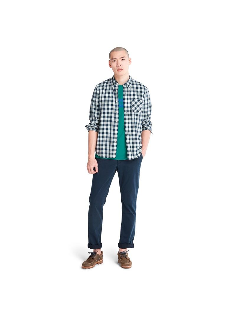 Timberland-Camisa-Herngbon-Flannel-Check-A5QQRB68-Hombre---Talla-L-4