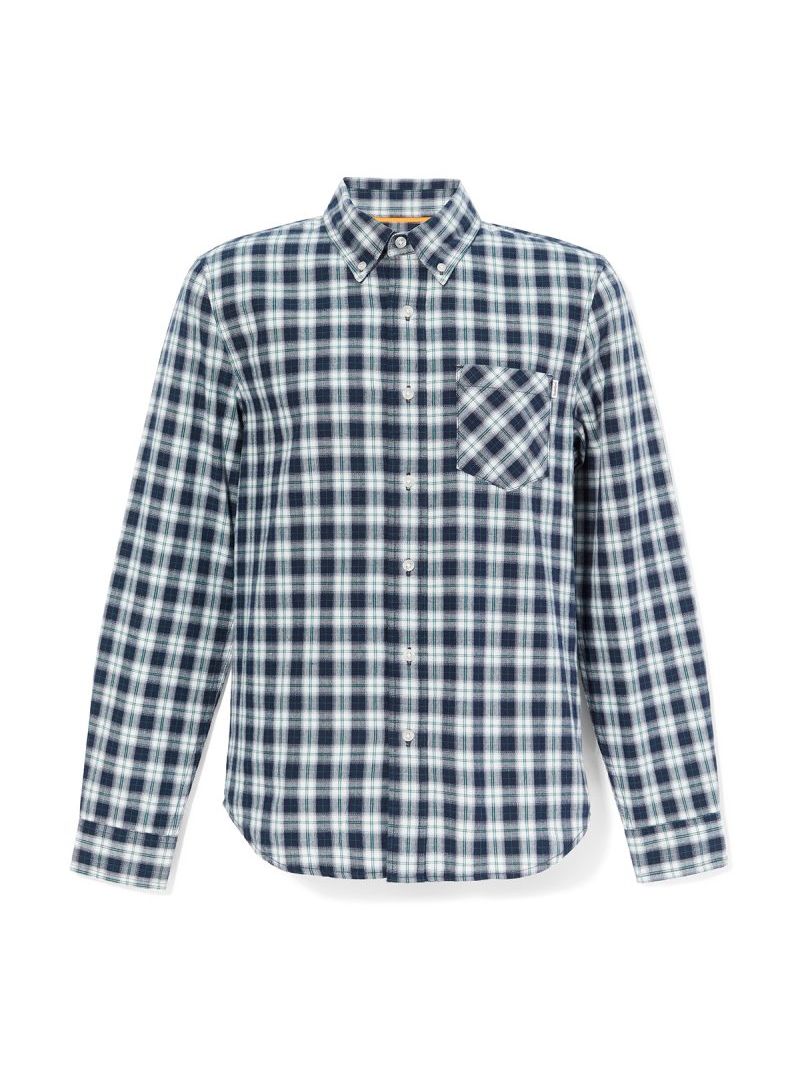 Timberland-Camisa-Herngbon-Flannel-Check-A5QQRB68-Hombre---Talla-L-5