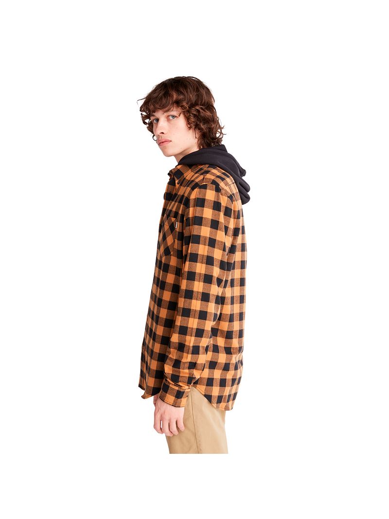 Timberland-Camisas-mangas-largas-Ls-N-R-Midh-Check-Wheat-A2C74P50-Hombre---Talla-L-2