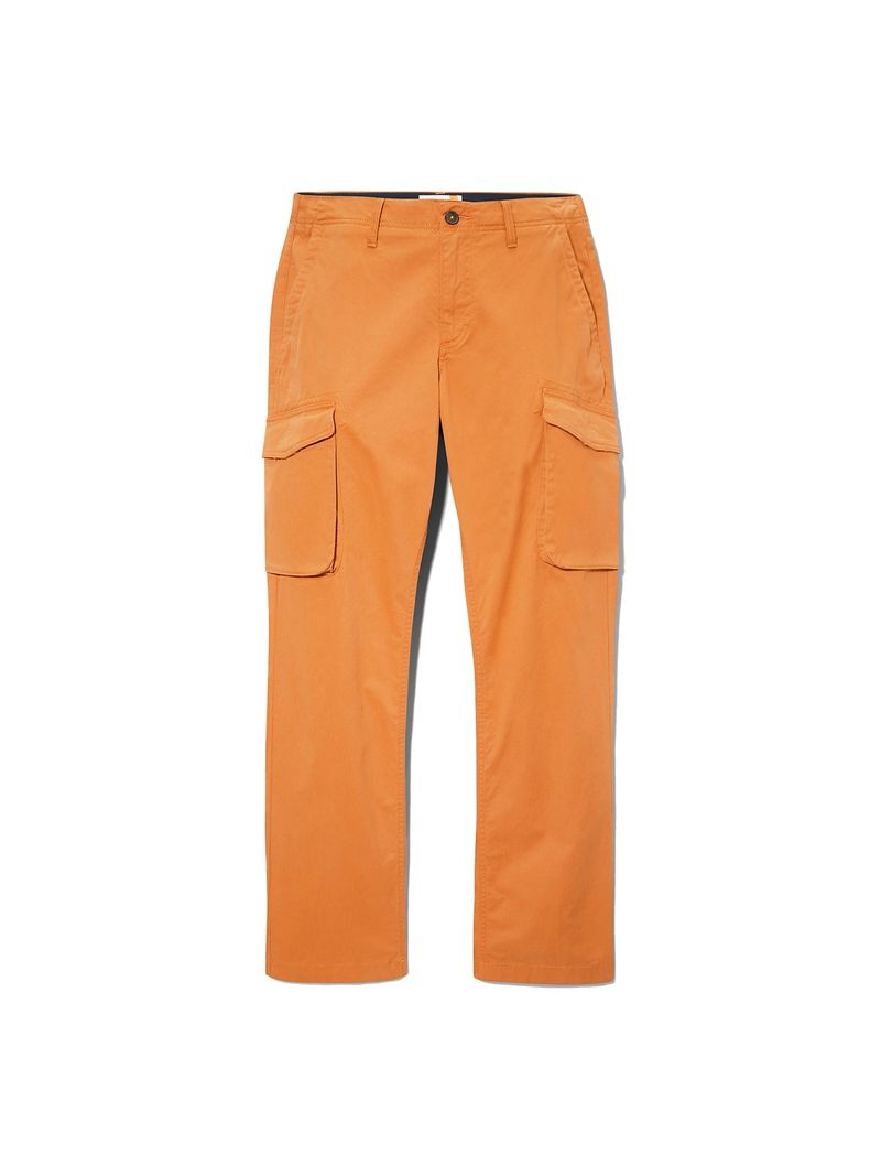 Timberland-pantalon-cargo-de-sarga-A2D5TP47-Hombre-beige-oscuro---Talla-30-32-3