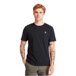 Timberland-Remera-Hombre-TFO-SS-left-chest-logo-A2BRC001---Negro-Talla-L-1