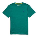 Timberland-Remera-Hombre-TFO-SS-left-chest-logo-A2BRCCY4---Verde-Talla-L-1
