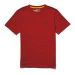 Timberland-Remera-Hombre-TFO-SS-left-chest-logo-A2BRCCA1---Rojo-Talla-L-1