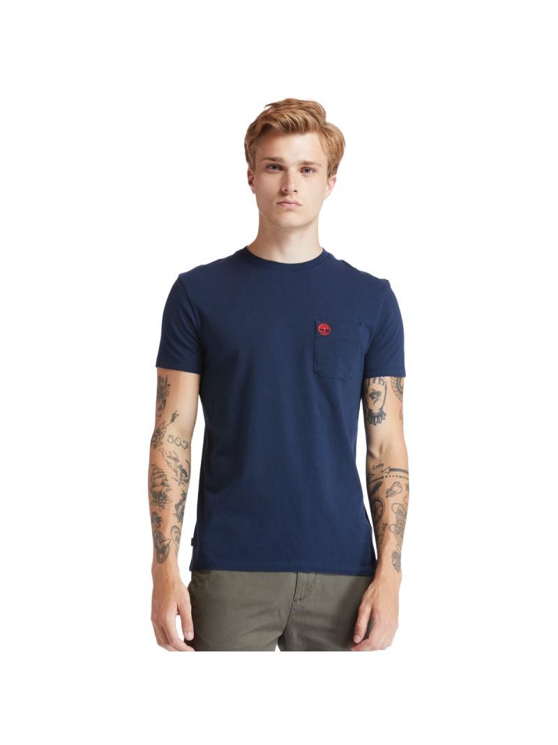 Timberland-Ss-Dun-Riv-Pocket-T-A2CQY433-Azul---Hombre-Talla-L-1