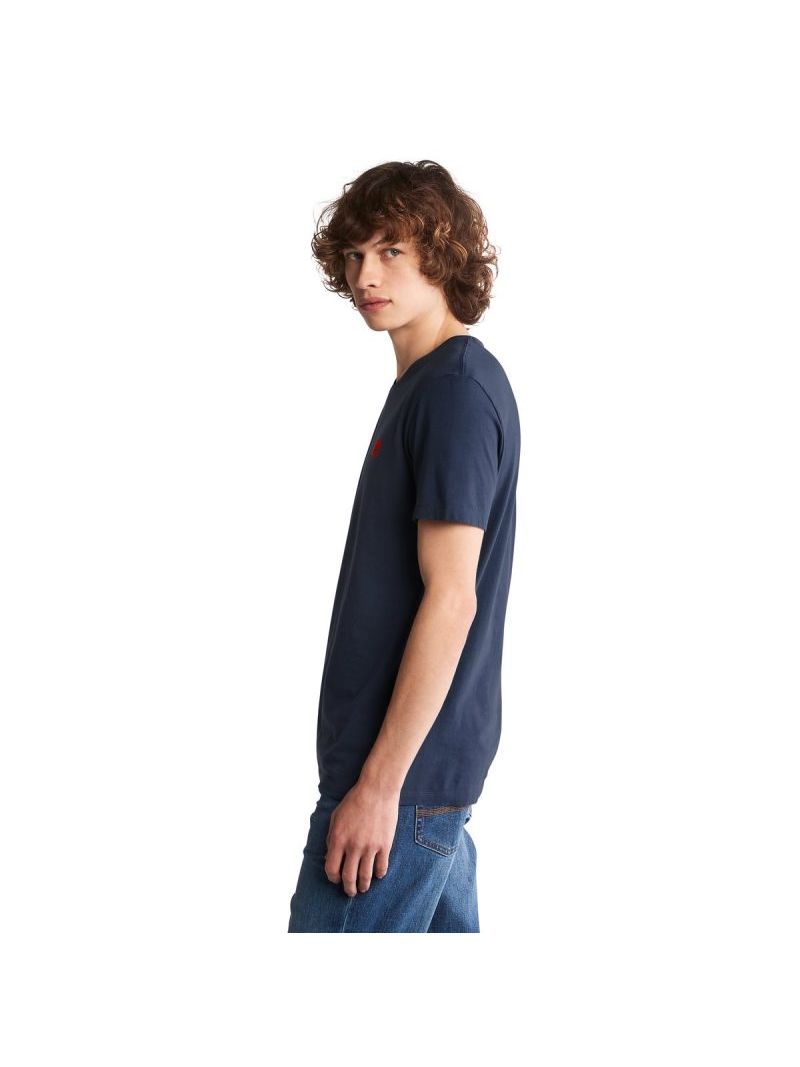 Timberland-Ss-Dunstan-River-Jersey-V-Neck-A2BPT433-Azul---Hombre-Talla-M-3