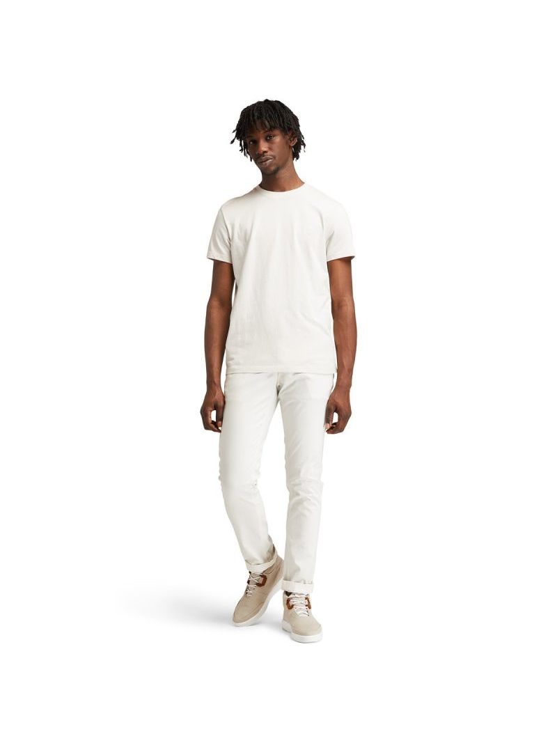 Timberland-Ss-Dun-River-Crew-T-Men-White-Sand-A2BPRBH7-Hombre-Talla-L-3