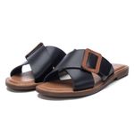 Refresh sandalia baja de mujer 72656-01 Negro Calce 41-3