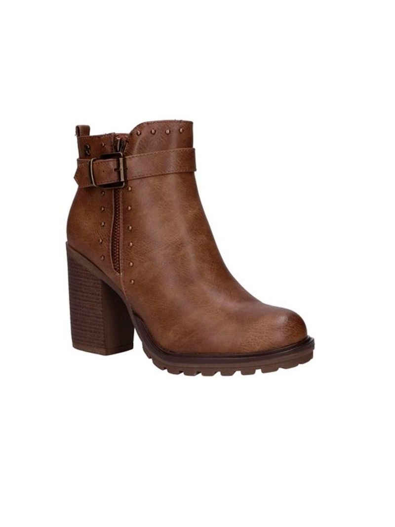 Refresh-Bota-Taco-Alto-Mujer-69213-03-Marron-calce-37-1
