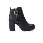 Refresh Bota Taco Alto Mujer 69213-01 Negro calce 38-1