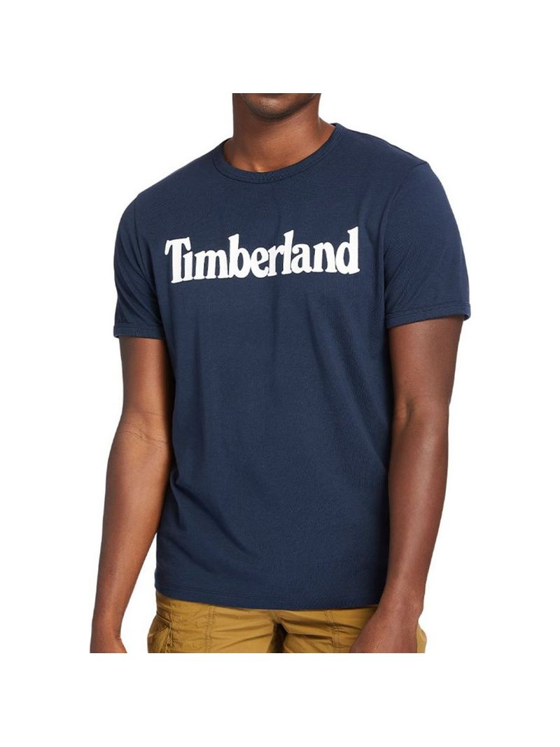 Timberland-Tfo-Ss-Linear-Logo-T-U10-A2BREU10-Azul-marino---Hombre-Talla-L-1