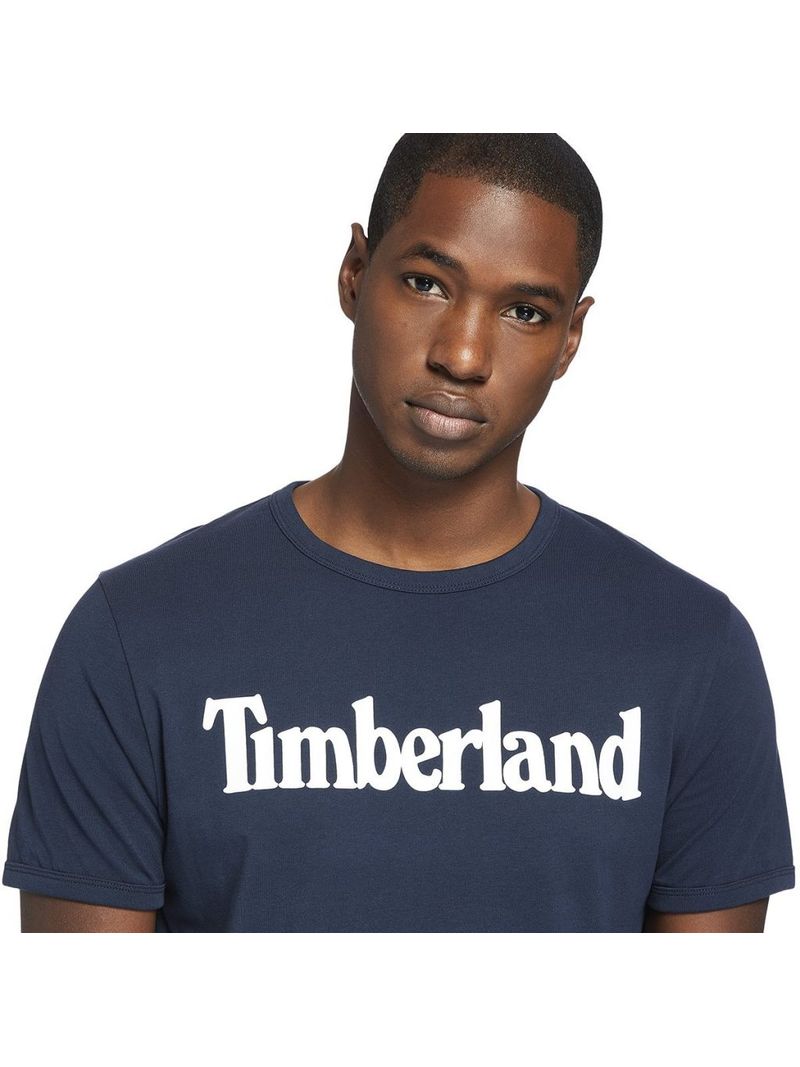 Timberland-Tfo-Ss-Linear-Logo-T-U10-A2BREU10-Azul-marino---Hombre-Talla-L-3