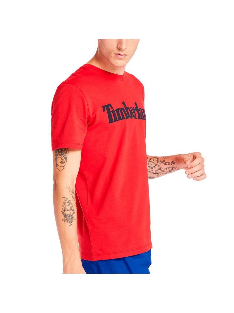 Timberland-Ss-Kennebec-River-Back-Graphic-A28DWP92-Rojo-de-Hombre---Talla-M-3