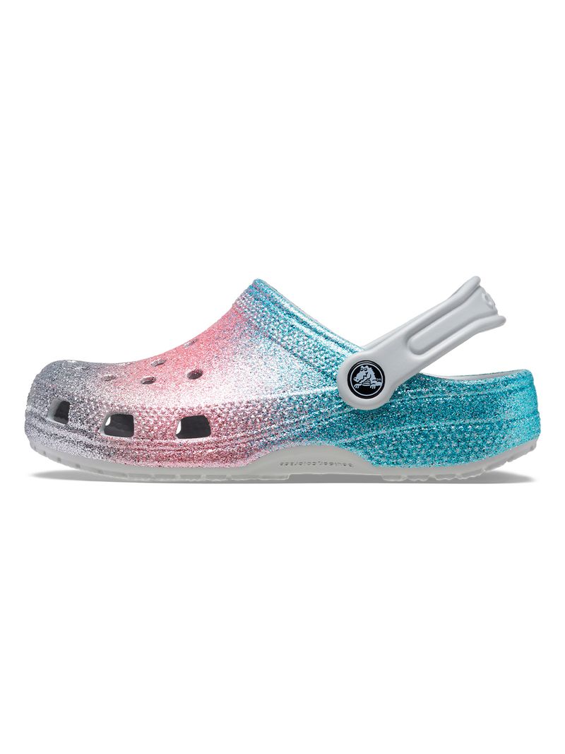 Crocs Multicolor Classic Glitter Clog K Niños My Shuzz Tienda