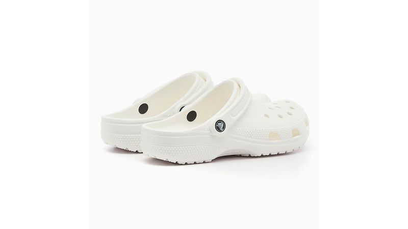 Crocs blancos mercado discount libre