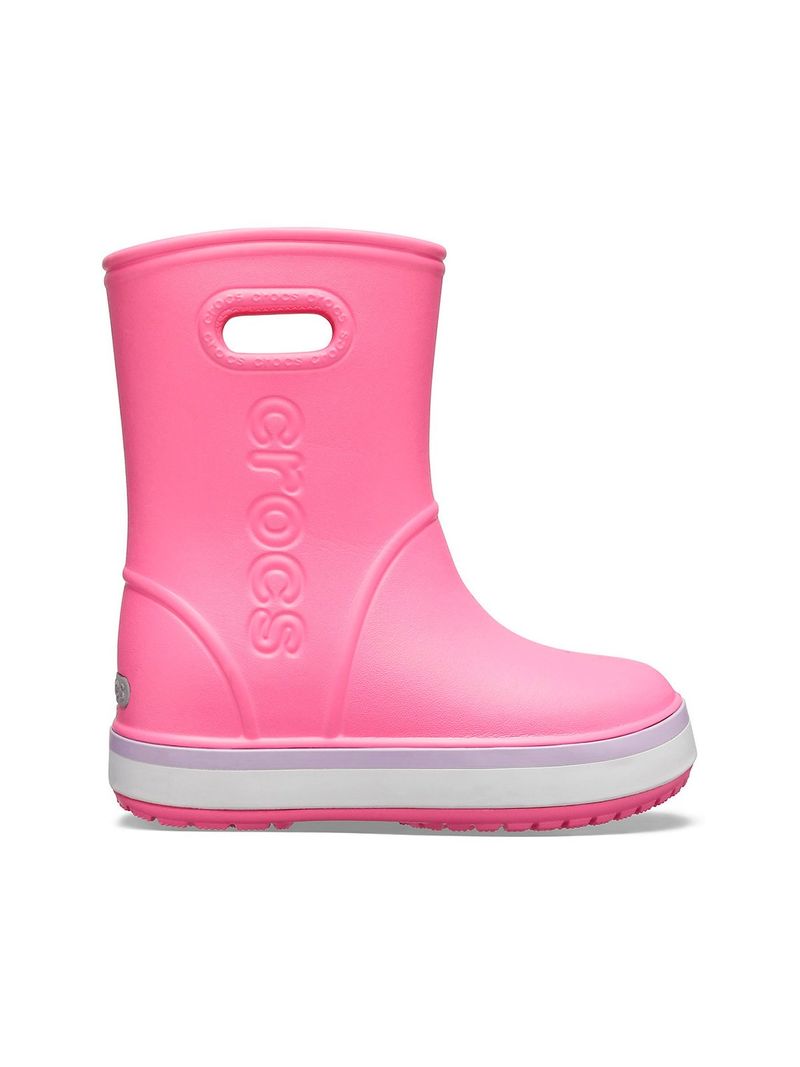 Crocs Crocband Rain Boot K Pink - C11-1