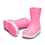 Crocs Crocband Rain Boot K Pink - C11-2