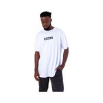 Double O Dbo Oversized T-Shirt Logo Basic Hombre - L- DBOVZLOGO003BLA-BLA-L-1