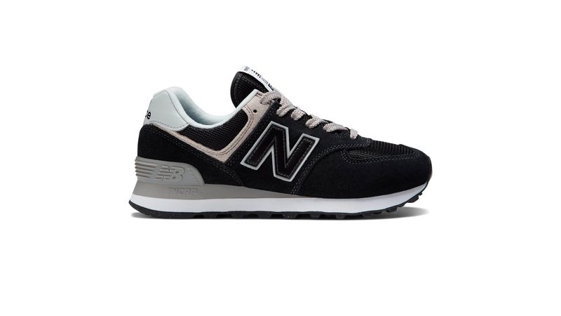 New balance mujer negras con blanco best sale