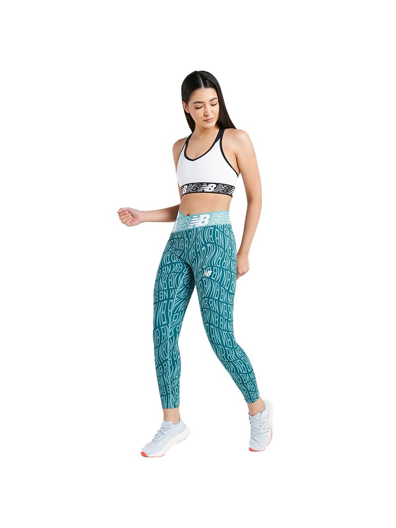 New Balance Calza Relentless Crossover Printed Mujer - L-1