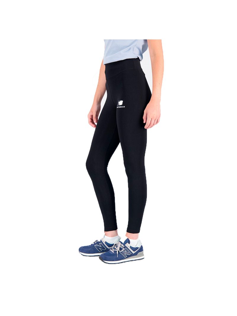 New Balance Calzas Leggings Essentials Stacked Logo Mujer - L-2