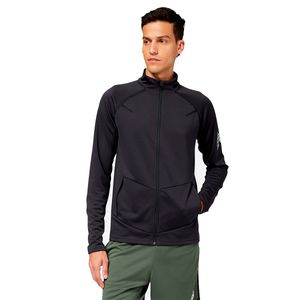 Campera New Balance Hombre Tenacity Grit Track Jacket Negro