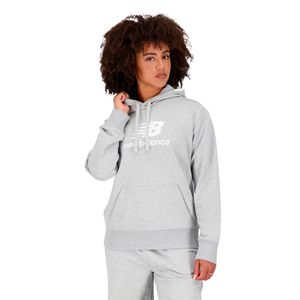 New Balance Canguro Essentials Stacked Logo French Terry Hoodie-COD-WT31533AG