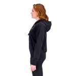 New Balance Canguro Essentials Stacked Logo French Terry Hoodie - XS- WT31533BK-BK-XS-3