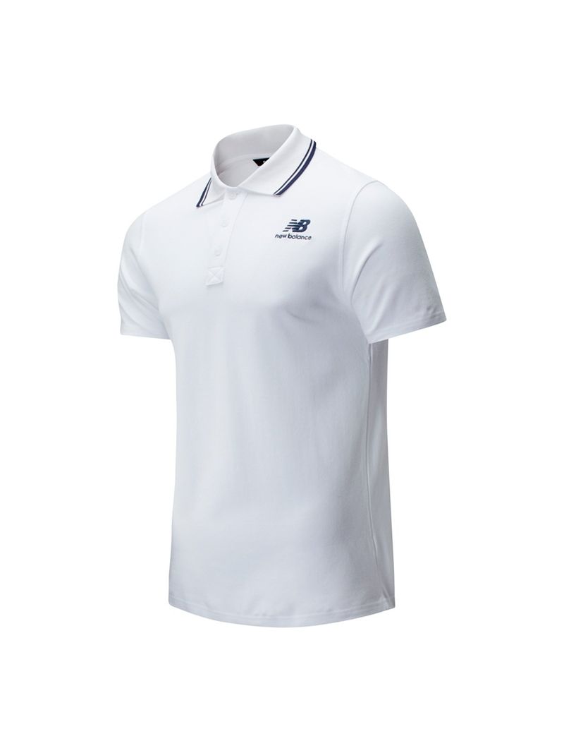 New Balance Classic SS Polo White - L-1