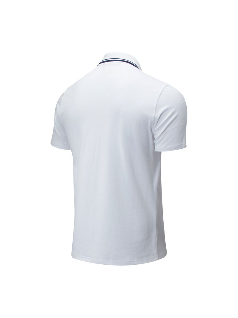 New Balance Classic SS Polo White - L-2