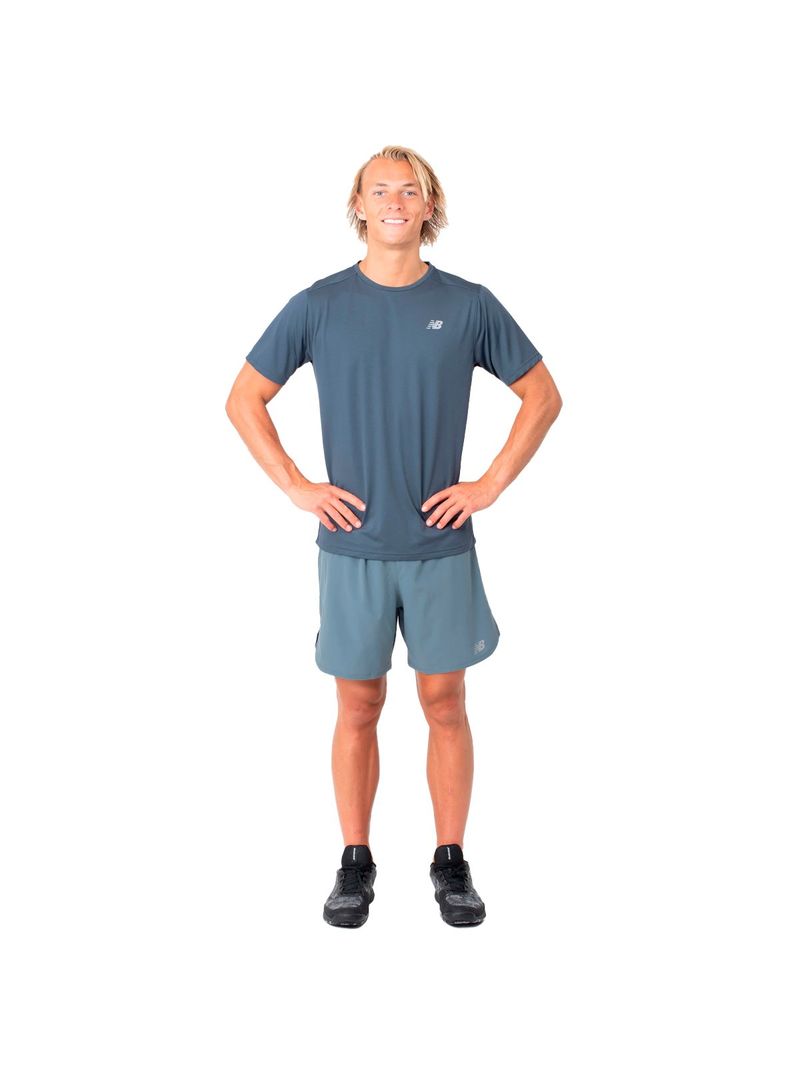 New Balance Impact Run 7 Inch Short Men OGR - L-5